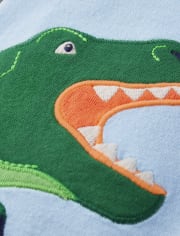 Top con dinosaurio bordado para niño - Little Essentials