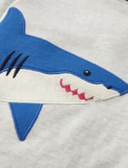 Haut requin brodé pour garçons - Little Essentials
