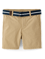 Boys Quick Dry Chino Shorts - Uniform