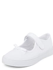 Girls Bow Mary Jane Shoes - Little Essentials