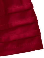 Girls Bow Fit And Flare Dress - All Dressed Up