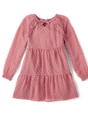 Girls Ruffle Tiered Dress - Country Charm