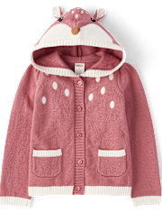 Cardigans Fille Cerf - Country breloque