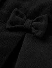 Girls Bow Dress Coat - All Dressed Up