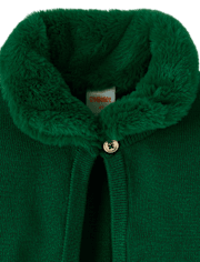 Girls Faux Fur Shrug - All Dressed Up