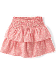 Jupe-short Fille Floral Tiered - Country breloque