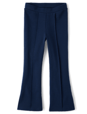 Fille Pintuck Point de Rome Flare Jeggings - Little Essentials