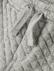 Boys Quilted Jogger Pants - Little Essentials