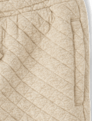 Boys Quilted Jogger Pants - Little Essentials