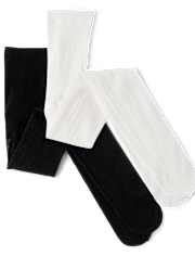Girls Glitter Tights 2-Pack - All Dressed Up