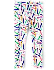 Leggings Fille Crayon - Classroom Cutie