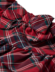 Girls Plaid Tiered Skirt - All Dressed Up