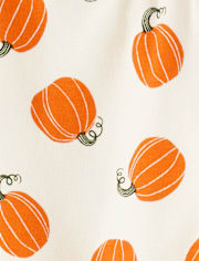 Girls Pumpkin Leggings - Autumn Adventures