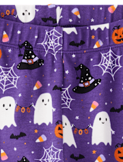 Girls Halloween Leggings - Halloween