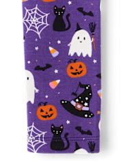 Girls Halloween Leggings - Halloween