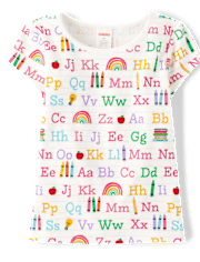 Girls Alphabet Top - Classroom Cutie