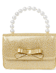 Girls Glitter Bow Bag - All Dressed Up