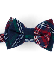 Boys Bow Tie And Suspenders Set - Royal Christmas