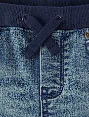 Jean droit à enfiler pour garçon - Little Essentials