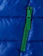 Boys Quilted Puffer Jacket - Little Essentials