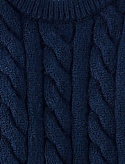 Baby Girls Cable Knit Sweater Dress - Homegrown by Gymboree