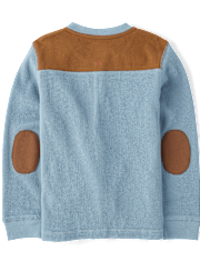 Camiseta térmica Henley con bloques de colores para niños - Little Essentials
