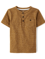 Haut Henley à poche pour garçon - Classroom Cutie