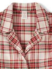 Womens Matching Family Plaid Flannel Pajamas - Gymmies