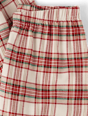 Womens Matching Family Plaid Flannel Pajamas - Gymmies