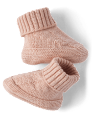 Baby Girls Bear Ribbed Sweater Romper 3-Piece Outfit Set - Homegrown by Gymboree