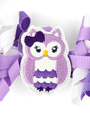 Girls Owl 3-Piece Hair Set - Classroom Cutie