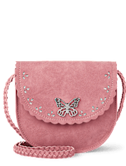 Girls Braided Butterfly Bag - Country Charm