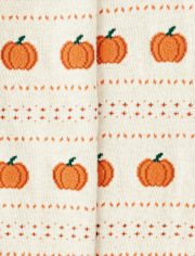 Mallas Fairisle Niña Calabaza - Aventuras de Otoño