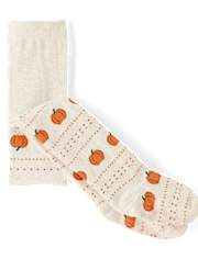Mallas Fairisle Niña Calabaza - Aventuras de Otoño