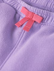 Girls Dino Fleece Jogger Pants - Classroom Cutie