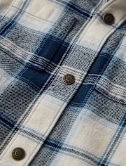 Chaqueta de franela a cuadros para niño - Country Charm
