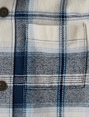 Chaqueta de franela a cuadros para niño - Country Charm