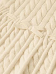 Baby Girls Cable Knit Sweater Dress - Homegrown by Gymboree