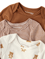 Baby Bear Bodysuit 3-Pack - Homegrown By Gymboree