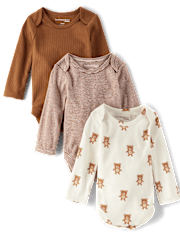 Baby Bear Bodysuit 3-Pack - Homegrown By Gymboree