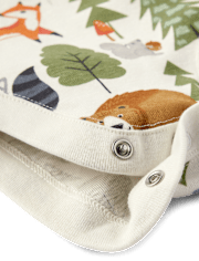 Baby Boys Animal Henley Bodysuit 3-Pack - Homegrown by Gymboree