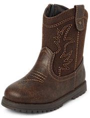 Botas Vaqueras Bordadas para Niño - Country Charm