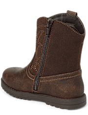 Botas Vaqueras Bordadas para Niño - Country Charm