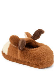 Unisex Kids Reindeer Slippers - Gymmies