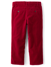 Boys Velvet Dress Pants - All Dressed Up