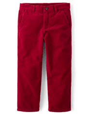 Boys Velvet Dress Pants - All Dressed Up