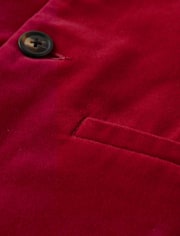 Gilet de costume en velours pour garçon - All Dressed Up