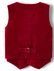 Gilet de costume en velours pour garçon - All Dressed Up