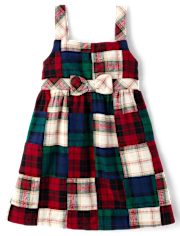 Girls Plaid Madras Skirtall - Holiday Express