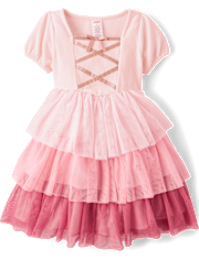 Girls Ballet Tiered Dress - Tiny Dancer